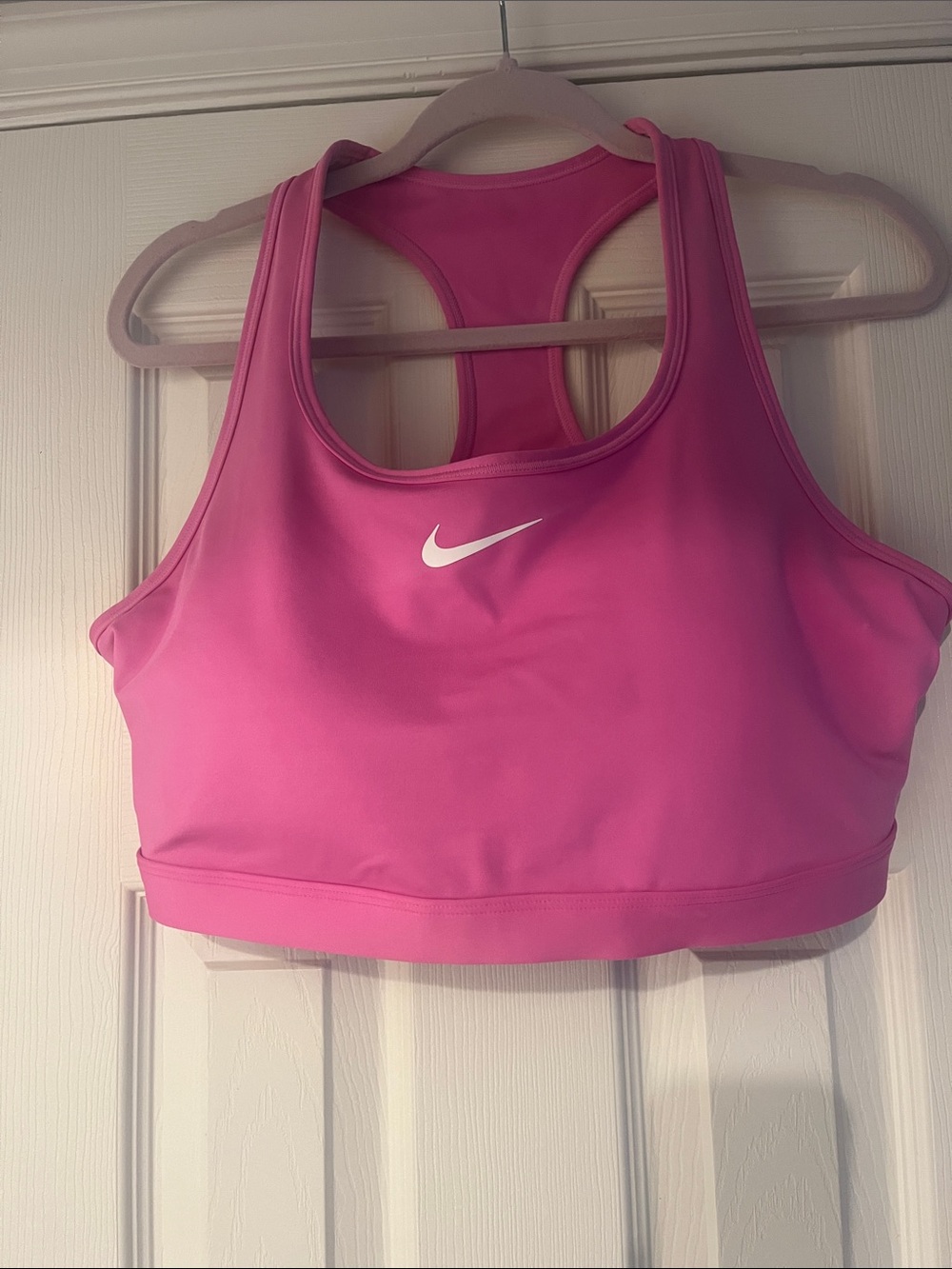 Nike Pink Racerback  Sports Bra